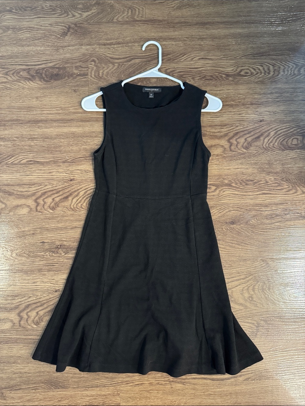 Banana Republic Black Sleeveless A-Line Mini Dress